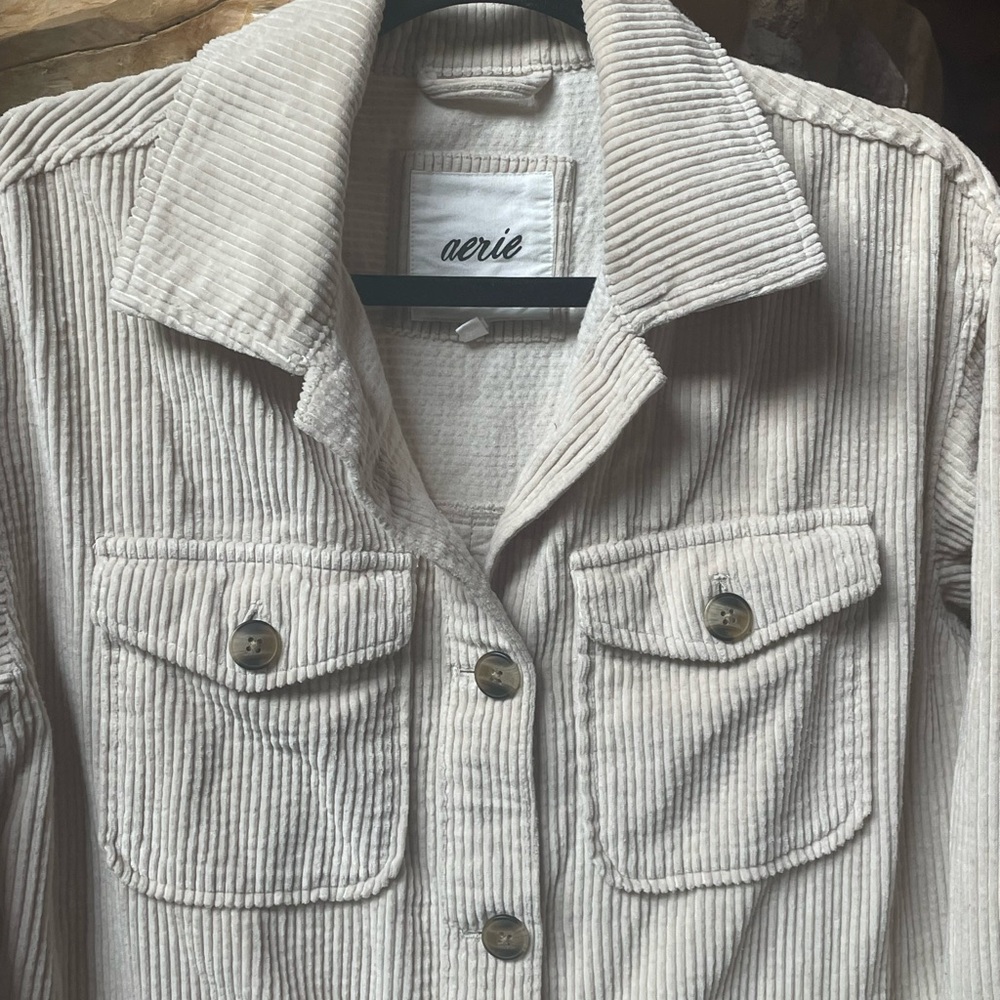 Aerie Corduroy Shacket - Picture 2 of 4